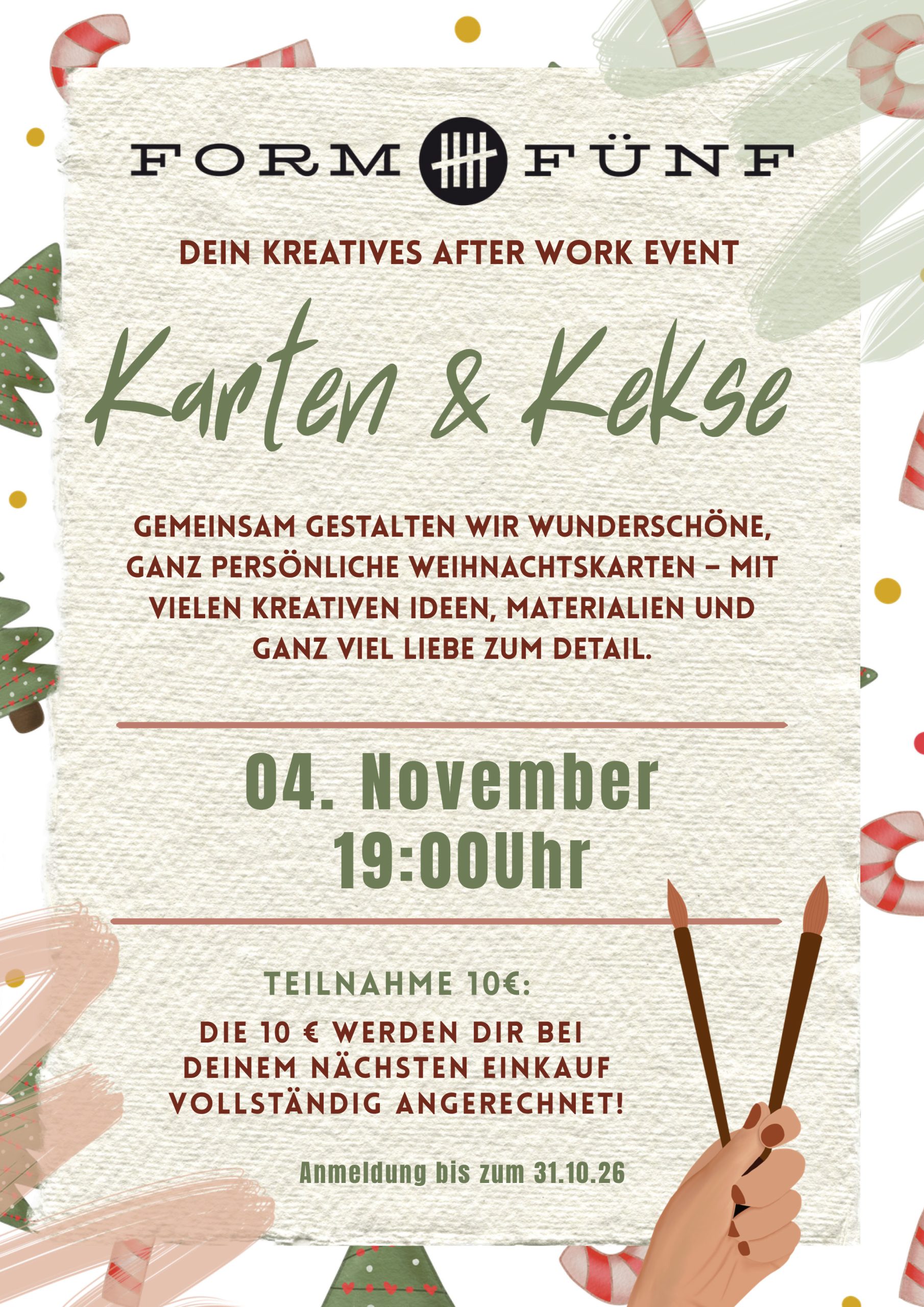 Karten & Kekse